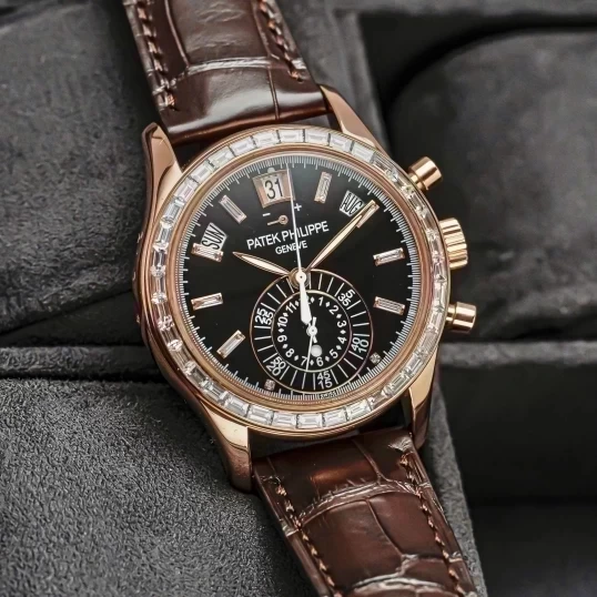 Patek Philippe Complications Annual Calendar Chronograph 5960R Custom Diamonds – Up to 5961R