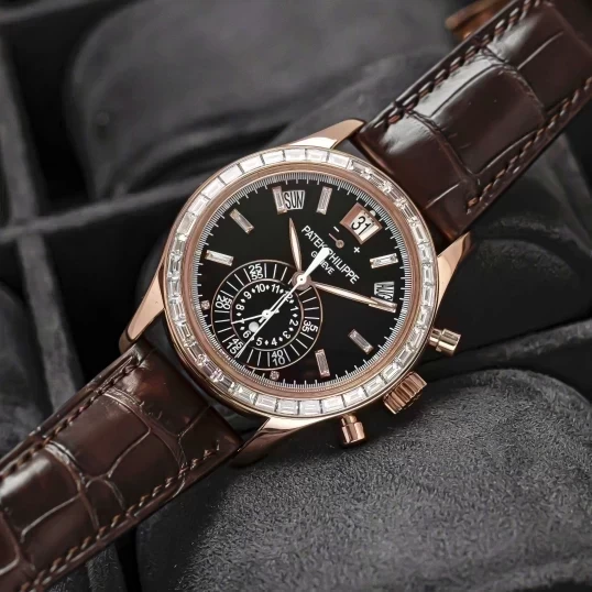 Patek Philippe Complications Annual Calendar Chronograph 5960R Custom Diamonds – Up to 5961R