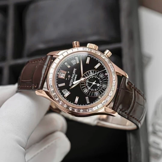 Patek Philippe Complications Annual Calendar Chronograph 5960R Custom Diamonds – Up to 5961R