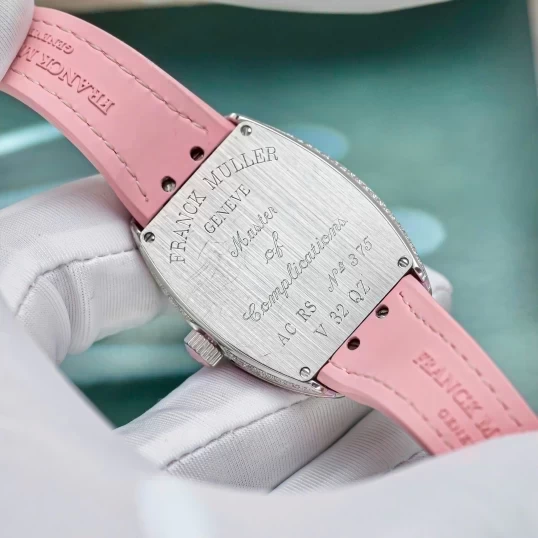 Franck Muller Vanguard Ref. V32 Full Diamonds Pink