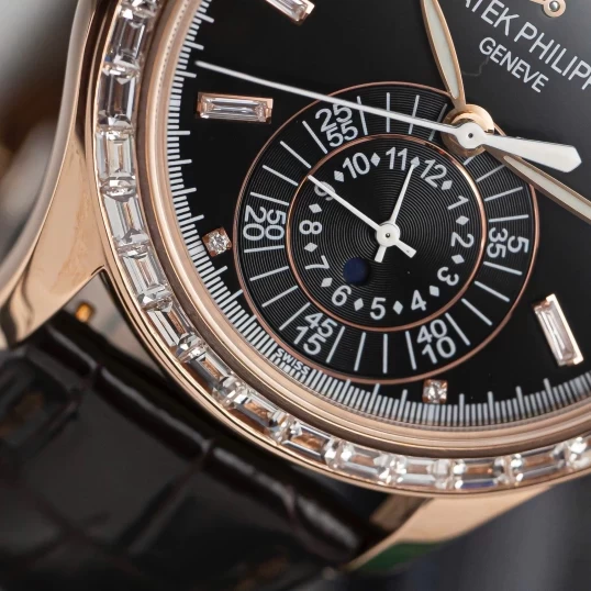 Patek Philippe Complications Annual Calendar Chronograph Custom Diamonds Up to 5961R