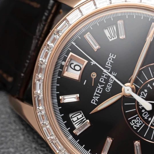 Patek Philippe Complications Annual Calendar Chronograph Custom Diamonds Up to 5961R