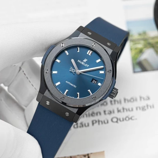 Hublot Classic Fusion Ceramic Blue 42mm Ref. 542.CM.7170.RX