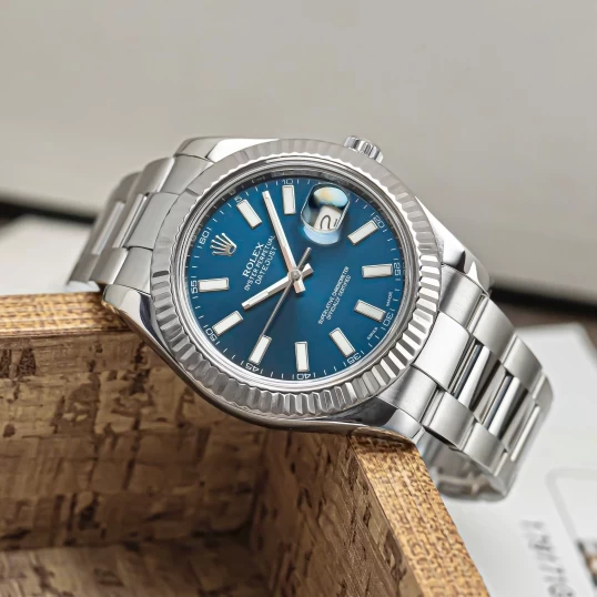 Rolex Oyster Perpetual Datejust 41mm Blue Dial Ref. 116334
