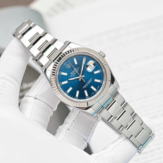 Rolex Oyster Perpetual Datejust 41mm Blue Dial Ref. 116334