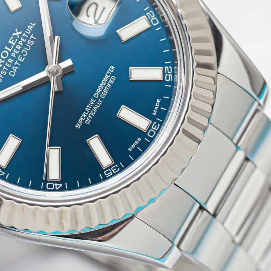 Rolex Oyster Perpetual Datejust 41mm Blue Dial Ref. 116334