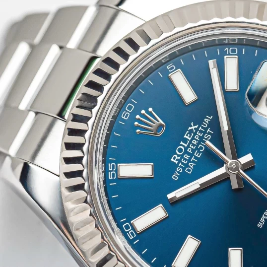 Rolex Oyster Perpetual Datejust 41mm Blue Dial Ref. 116334