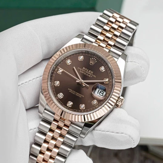 Rolex Oyster Perpetual Datejust 41mm Ref. 126331 Chocolate Dial