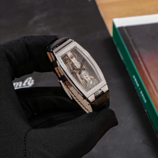 Corum Golden Bridge Miss White Gold Diamonds - Ref. B113/00823 - 113.102.69/0001 0000