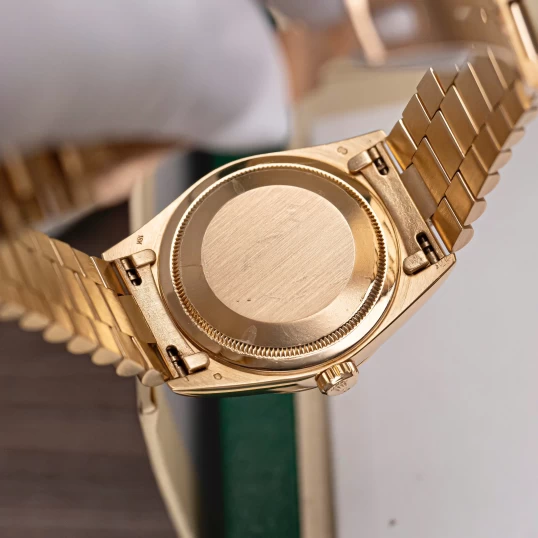 Rolex Day-Date 36mm Vàng khối mặt vi tính vàng - Ref.18238