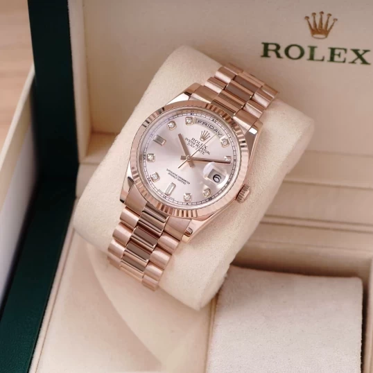 Rolex Day-Date 36 Sundust Dial – Ref. 118235