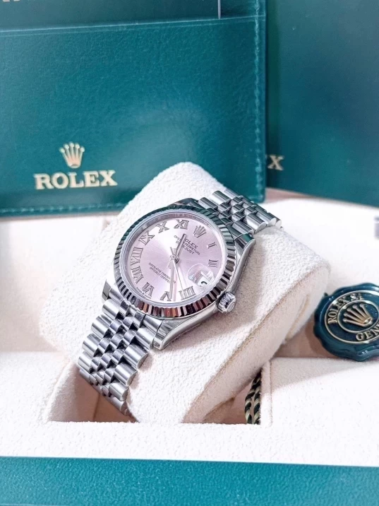 Rolex Oyster Perpetual Datejust 31 - Ref. 278274 Pink Roman Dial