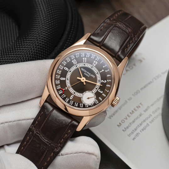 Patek Philippe Calatrava 37mm Chocolatte Dial - Ref 6000R-001