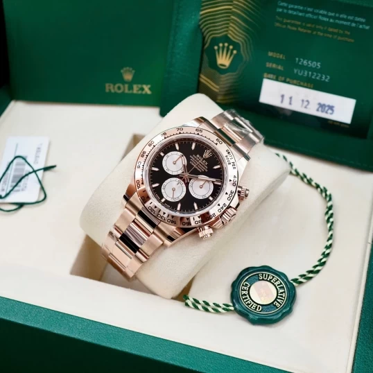 Rolex Oyster Perpetual Cosmograph Daytona 40mm Ref. 126505-0001– Everose Gold