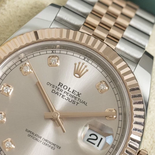 Rolex Oyster Perpetual Datejust 41mm Ref. 126331 – Sundust Diamond Dial