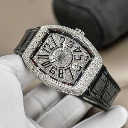 Franck Muller V41 Full Kim Cương Tự Nhiên Fullbox