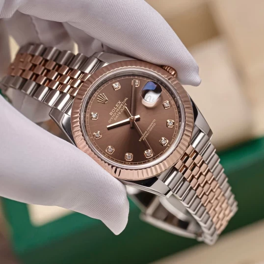 Rolex Oyster Perpetual Datejust 41 126331 Chocolate Diamond Dial – Fullbox 2023