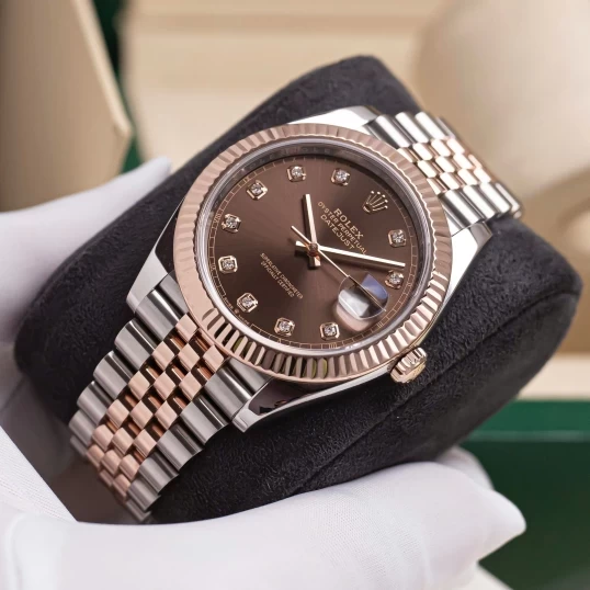 Rolex Oyster Perpetual Datejust 41 126331 Chocolate Diamond Dial – Fullbox 2023