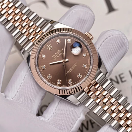 Rolex Oyster Perpetual Datejust 41 126331 Chocolate Diamond Dial – Fullbox 2023