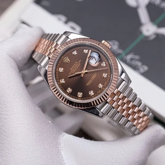 Rolex Oyster Perpetual Datejust 41 126331 Chocolate Diamond Dial – Fullbox 2024