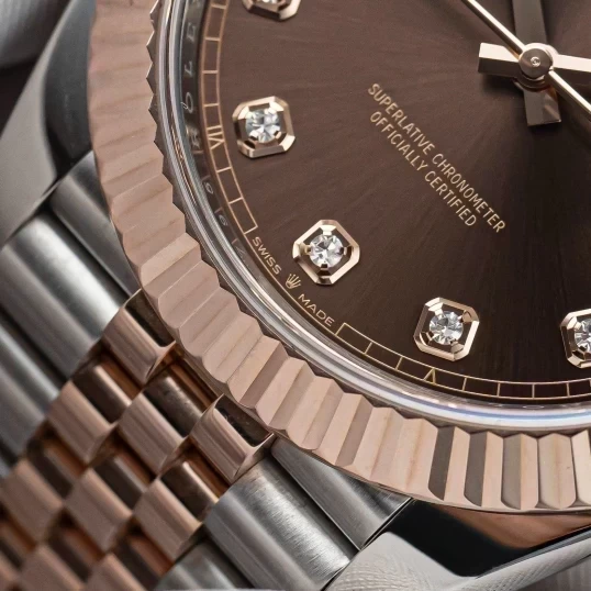 Rolex Oyster Perpetual Datejust 41 Ref. 126331 - Chocolate Diamond Dial