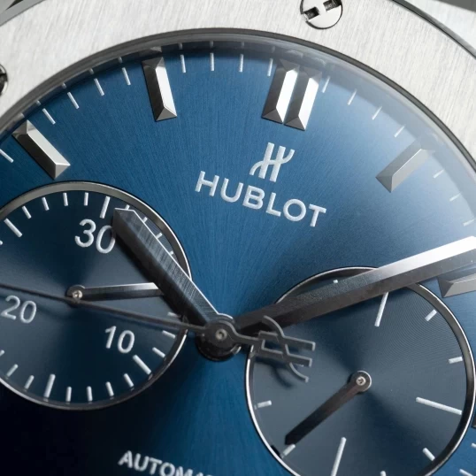 Hublot Classic Fusion Chronograph Blue 45mm Ref. 521.NX.7170.LR