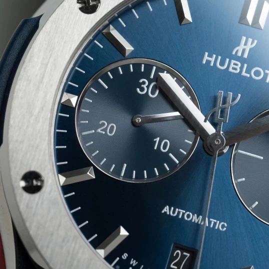 Hublot Classic Fusion Chronograph Blue 45mm Ref. 521.NX.7170.LR