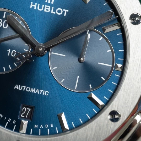 Hublot Classic Fusion Chronograph Blue 45mm Ref. 521.NX.7170.LR