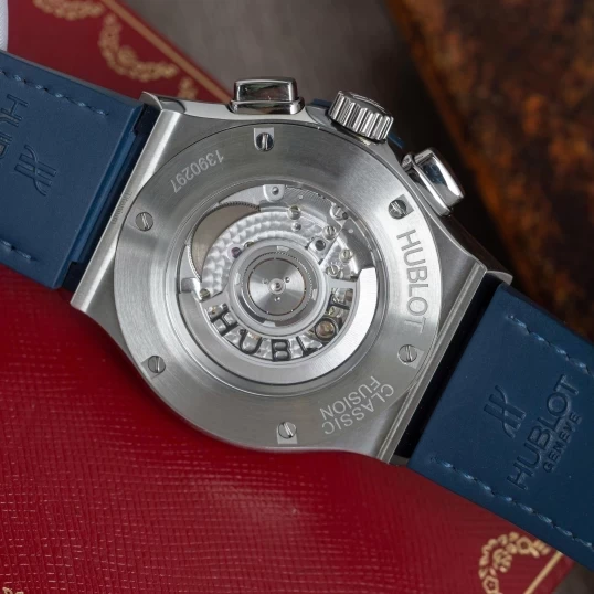 Hublot Classic Fusion Chronograph Blue 45mm Ref. 521.NX.7170.LR