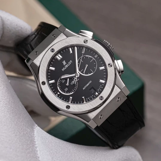 Hublot Classic Fusion Chronograph 42mm Black Dial – Ref. 541.NX.1171.LR