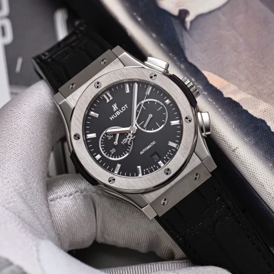 Hublot Classic Fusion Chronograph 42mm Black Dial – Ref. 541.NX.1171.LR