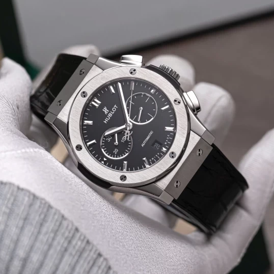 Hublot Classic Fusion Chronograph 42mm Black Dial – Ref. 541.NX.1171.LR
