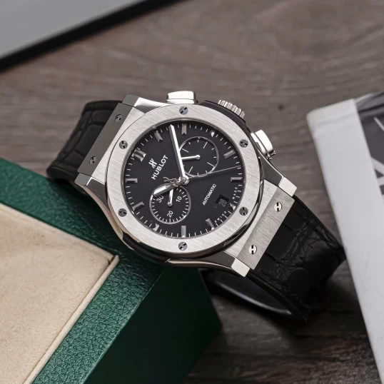 Hublot Classic Fusion Chronograph 42mm Black Dial – Ref. 541.NX.1171.LR