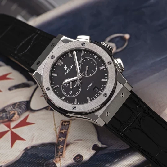 Hublot Classic Fusion Chronograph 42mm Black Dial – Ref. 541.NX.1171.LR