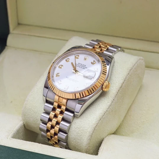 Rolex Datejust 36mm Ref. 116233 – White Dial Diamond