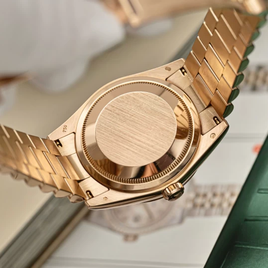 Rolex Oyster Perpetual Day-Date 36mm Ref 118235 Vi tính hồng