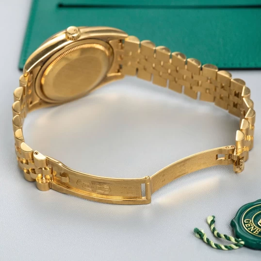 Rolex Oyster Perpetual Datejust 36 Ref. 116238 – Champagne Dial Index – Full Gold 18k
