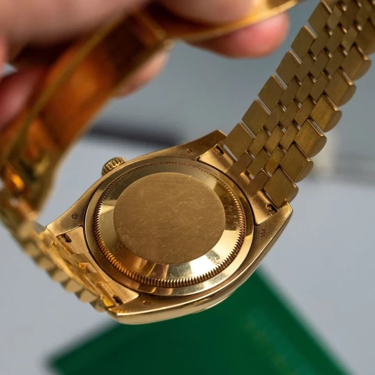 Rolex Oyster Perpetual Datejust 36 Ref. 116238 – Champagne Dial Index – Full Gold 18k