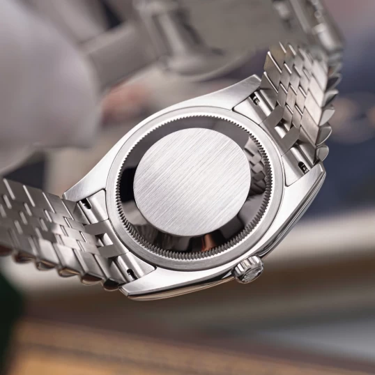 Rolex Datejust 36mm Ref. 116234 – White MOP Diamond Dial – Diamond Bezel