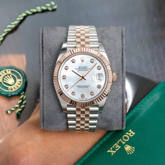 Rolex Oyster Perpetual Datejust Ref. 126331 White MOP Dial - 41mm
