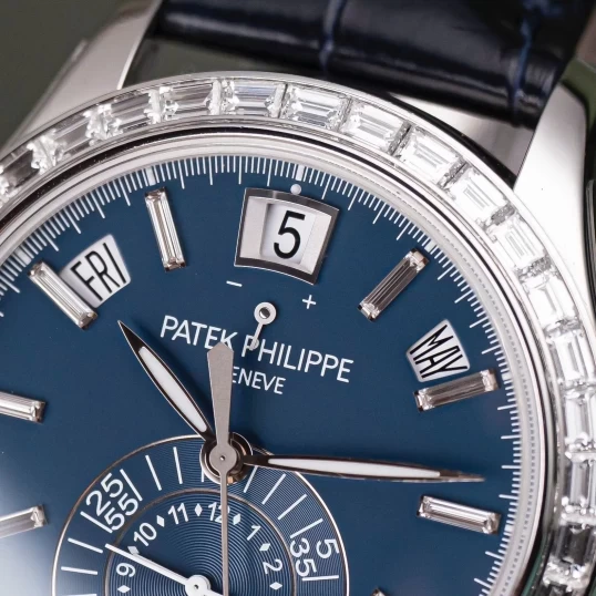 Patek Philippe Complications Chronograph Annual Calendar 40.5mm – Ref. 5961P-001 – Blue Opaline Dial