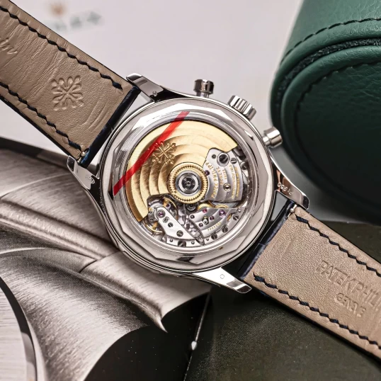 Patek Philippe Complications Chronograph Annual Calendar 40.5mm – Ref. 5961P-001 – Blue Opaline Dial