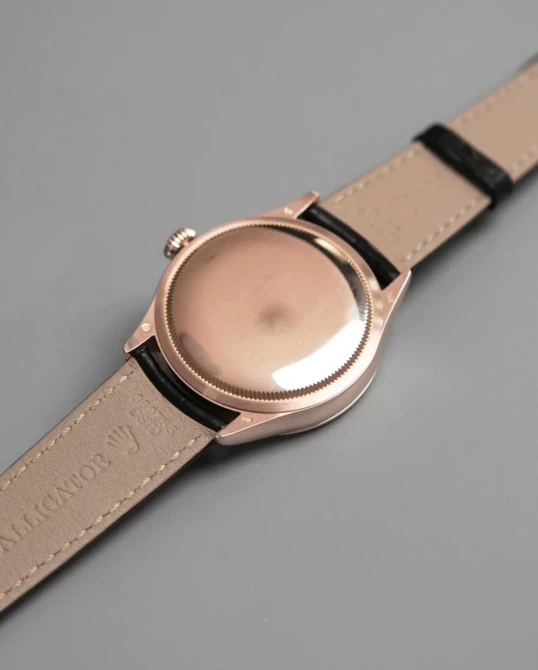 Rolex Cellini Dual Time 39mm – Ref. 50525 – Black Guilloché Dial