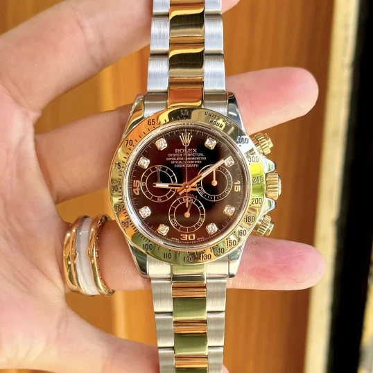 Rolex Cosmograph Daytona 40mm – Ref. 116523 – Black Diamond Dial