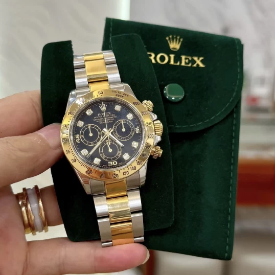 Rolex Cosmograph Daytona 40mm – Ref. 116523 – Black Diamond Dial