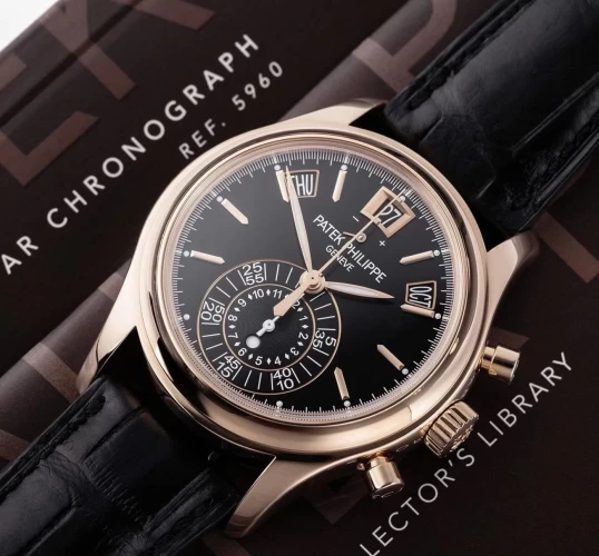 Patek Philippe Annual Calendar Flyback Chronograph 5960R-010 – 40.5mm – Black Dial