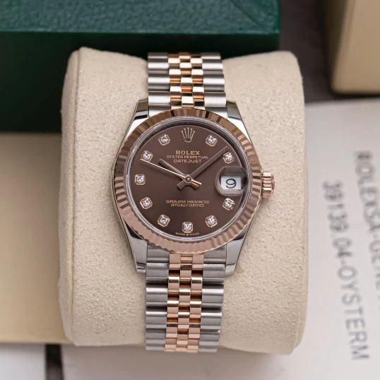 Rolex Oyster Perpetual Datejust 31 – 31mm – Ref. 278271 – Chocolate Diamond Dial