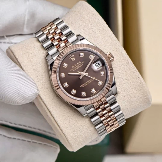 Rolex Oyster Perpetual Datejust 31 – 31mm – Ref. 278271 – Chocolate Diamond Dial