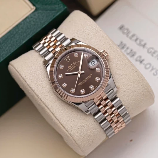 Rolex Oyster Perpetual Datejust 31 – 31mm – Ref. 278271 – Chocolate Diamond Dial