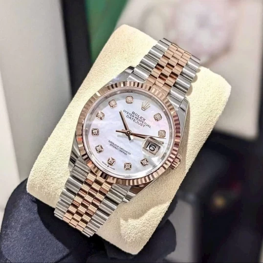 Rolex Oyster Perpetual Datejust 36mm 126231 White Mother of Pearl Diamond Dial